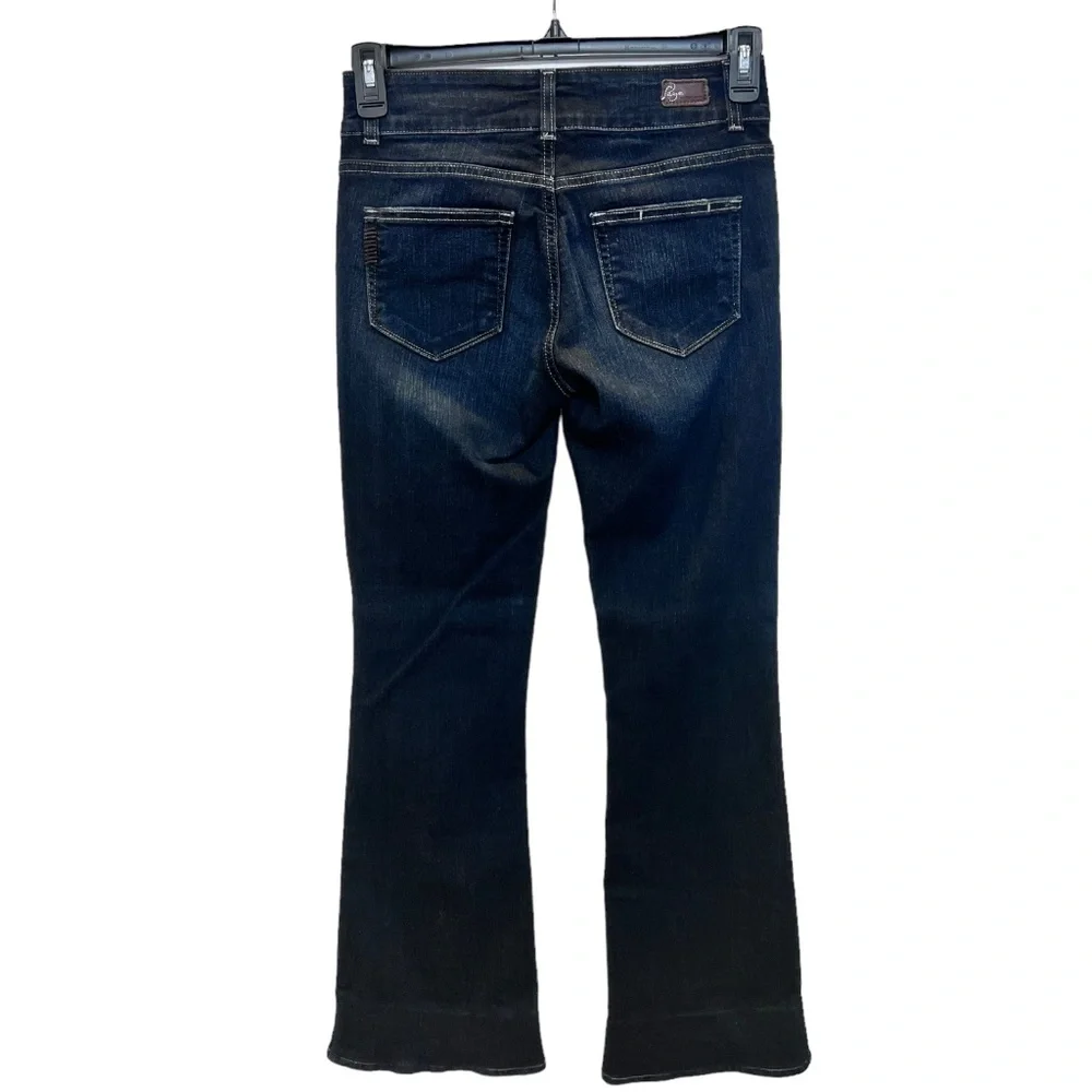 Paige H H Boot Bootcut Dark Wash Jeans - Picture 2 of 14
